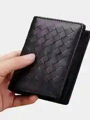 Визитница из натуральной овечьей кожи