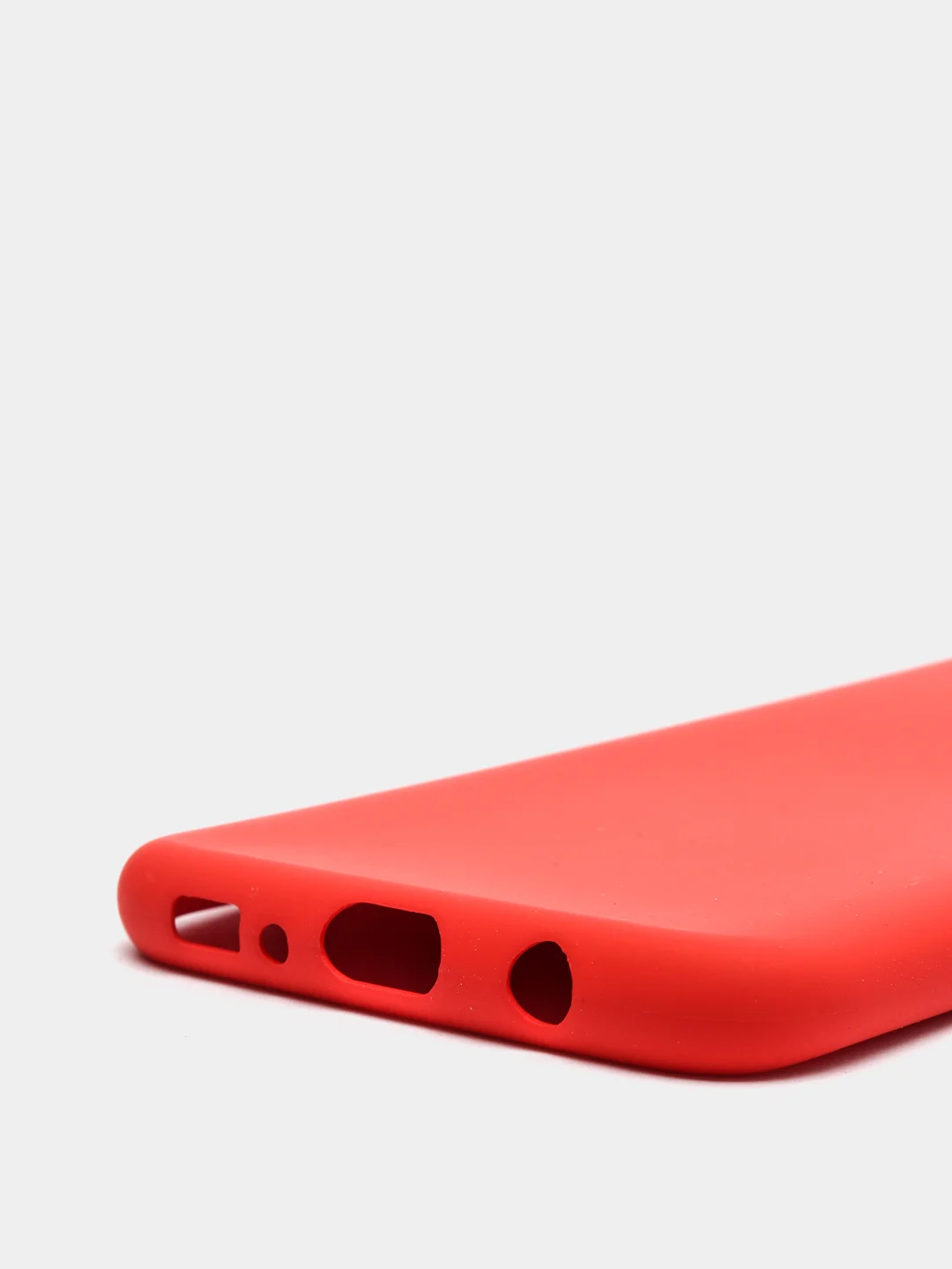 Алый защитный силиконовый чехол Silikone Cover для Samsung S8 PLUS
