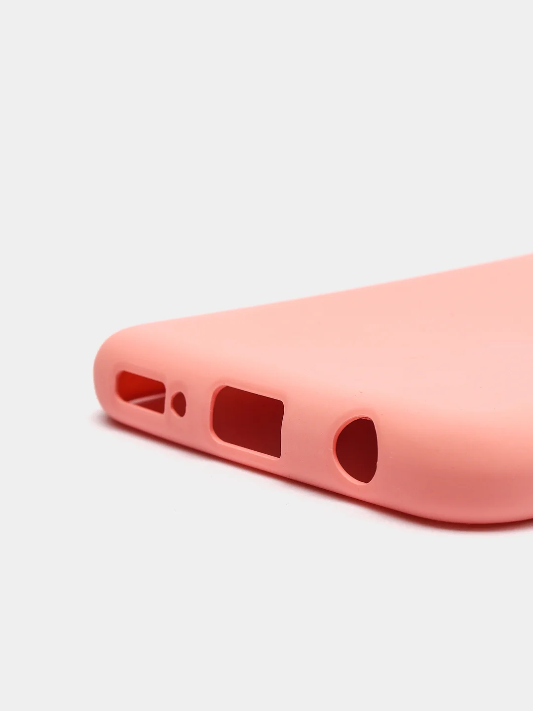 Кораллово-розовый защитный силиконовый чехол Silikone Cover для Samsung A10E