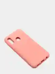 Кораллово-розовый защитный силиконовый чехол Silikone Cover для Samsung A10E