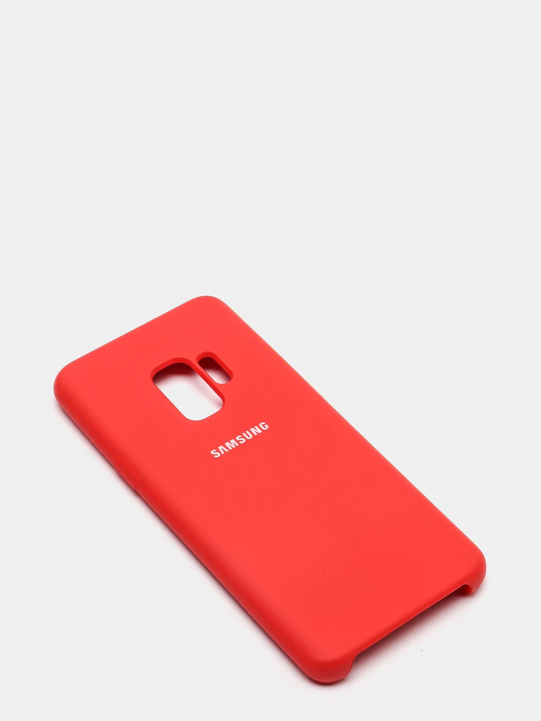 Красный защитный силиконовый чехол Silikone Cover для Samsung S9