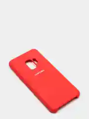 Красный защитный силиконовый чехол Silikone Cover для Samsung S9
