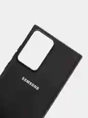 Черный защитный силиконовый чехол для Samsung Note 20 Plus