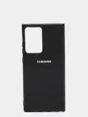 Черный защитный силиконовый чехол для Samsung Note 20 Plus