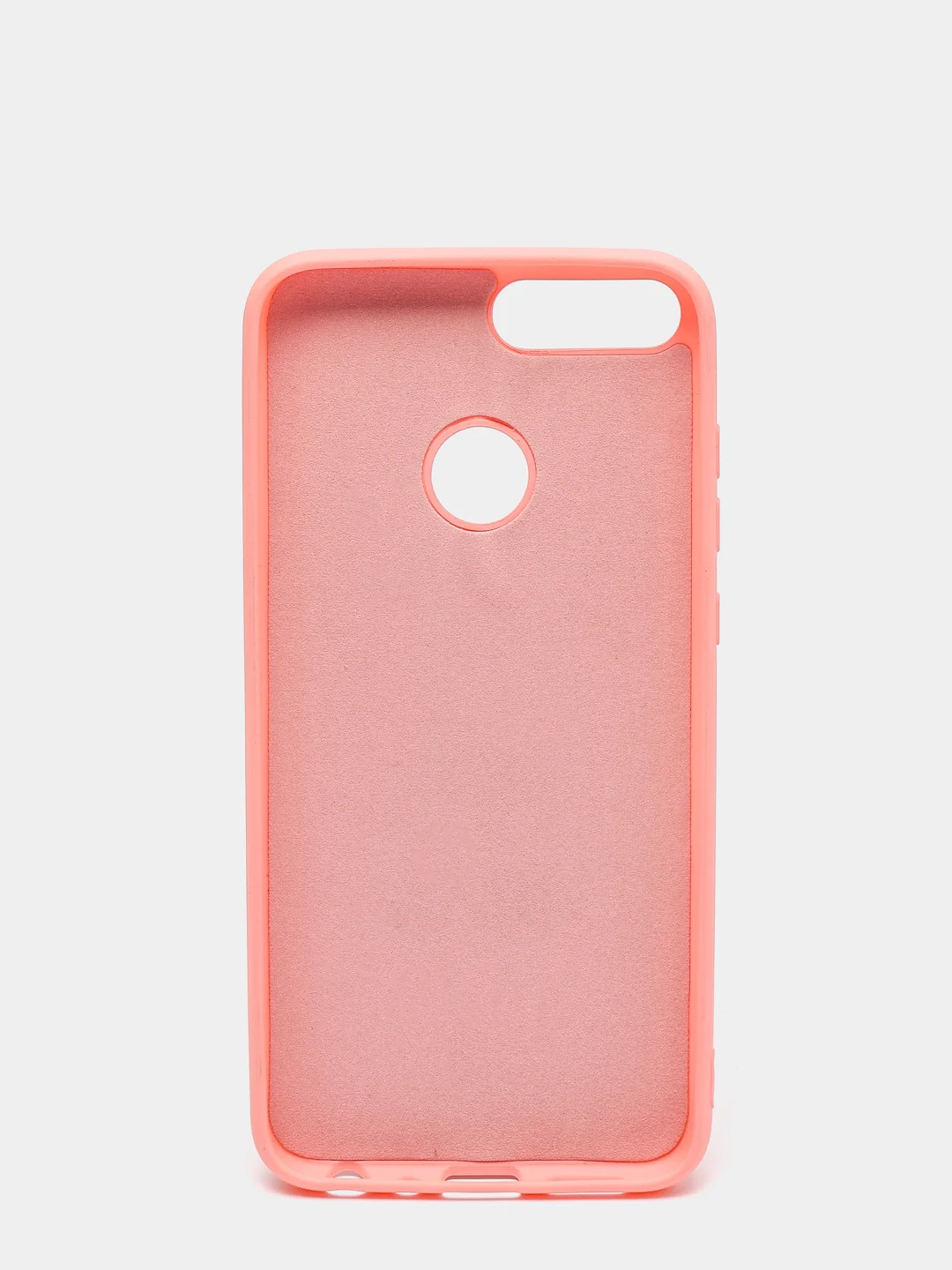 Кораллово-розовый защитный силиконовый чехол Silicone Cover HONOR 9 LITE