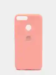 Кораллово-розовый защитный силиконовый чехол Silicone Cover HONOR 9 LITE