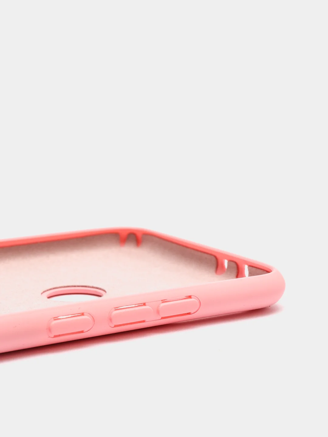 Розовый защитный силиконовый чехол Silicone Cover XIAOMI A2