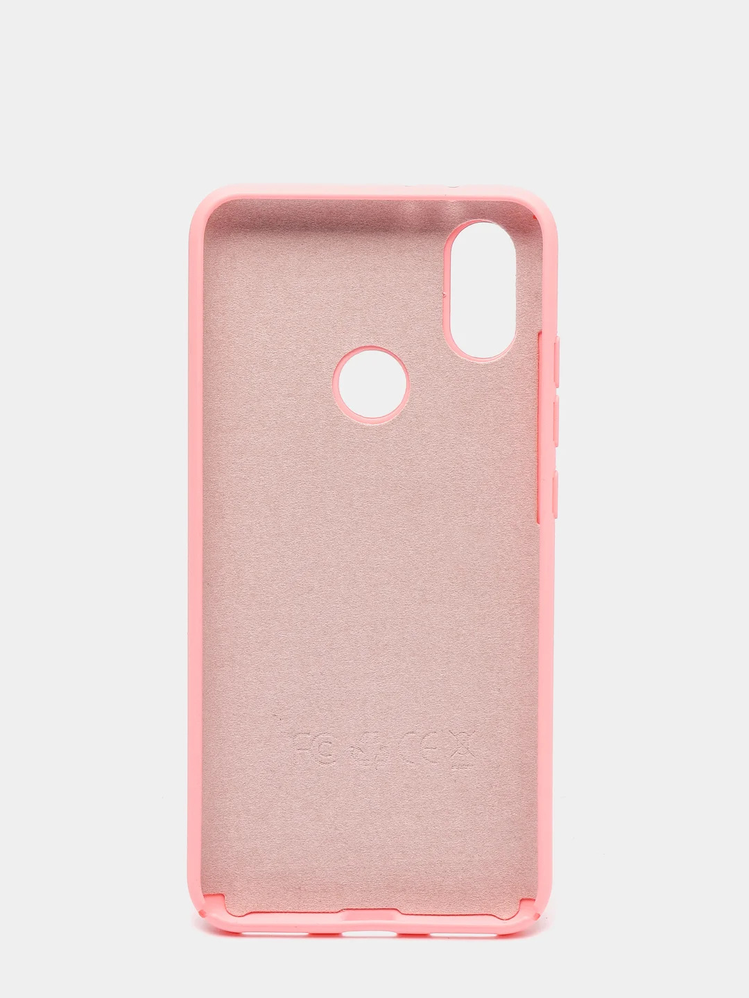 Розовый защитный силиконовый чехол Silicone Cover XIAOMI A2