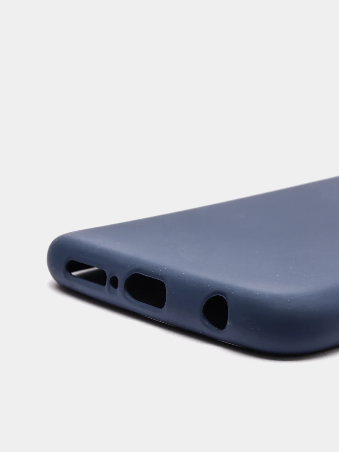 Темно-синий защитный силиконовый чехол Silicone Cover HONOR 10