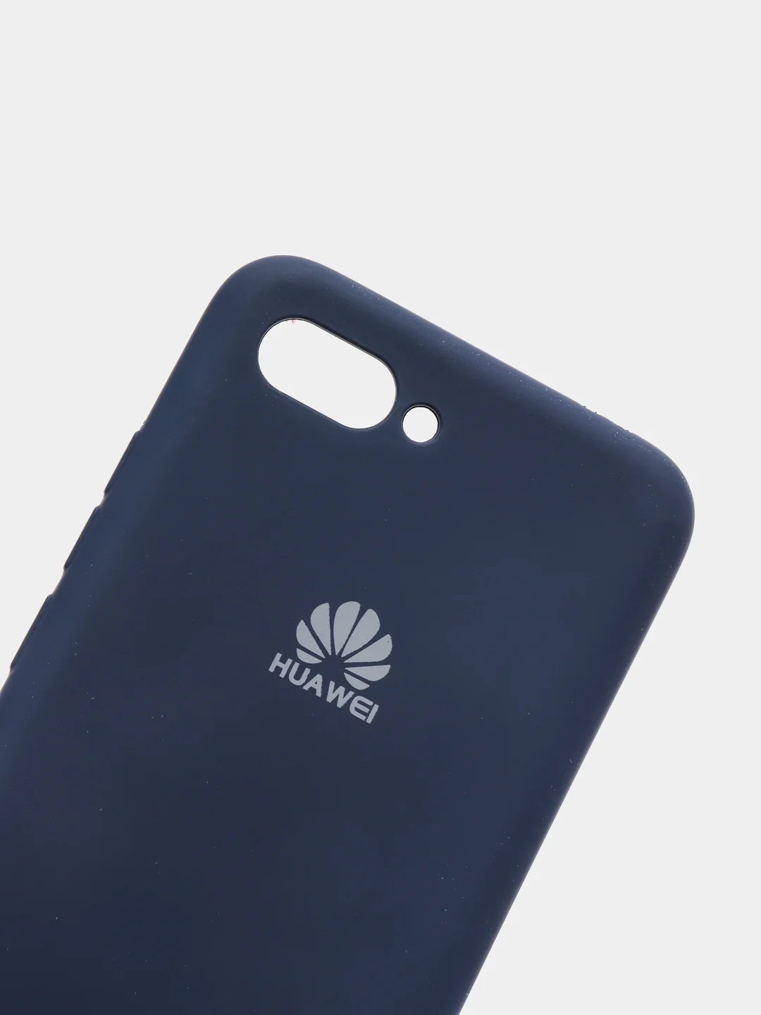 Темно-синий защитный силиконовый чехол Silicone Cover HONOR 10