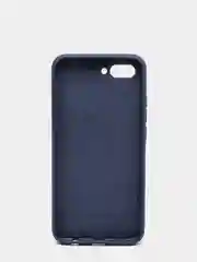Темно-синий защитный силиконовый чехол Silicone Cover HONOR 10