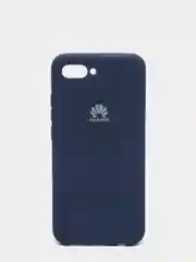 Темно-синий защитный силиконовый чехол Silicone Cover HONOR 10