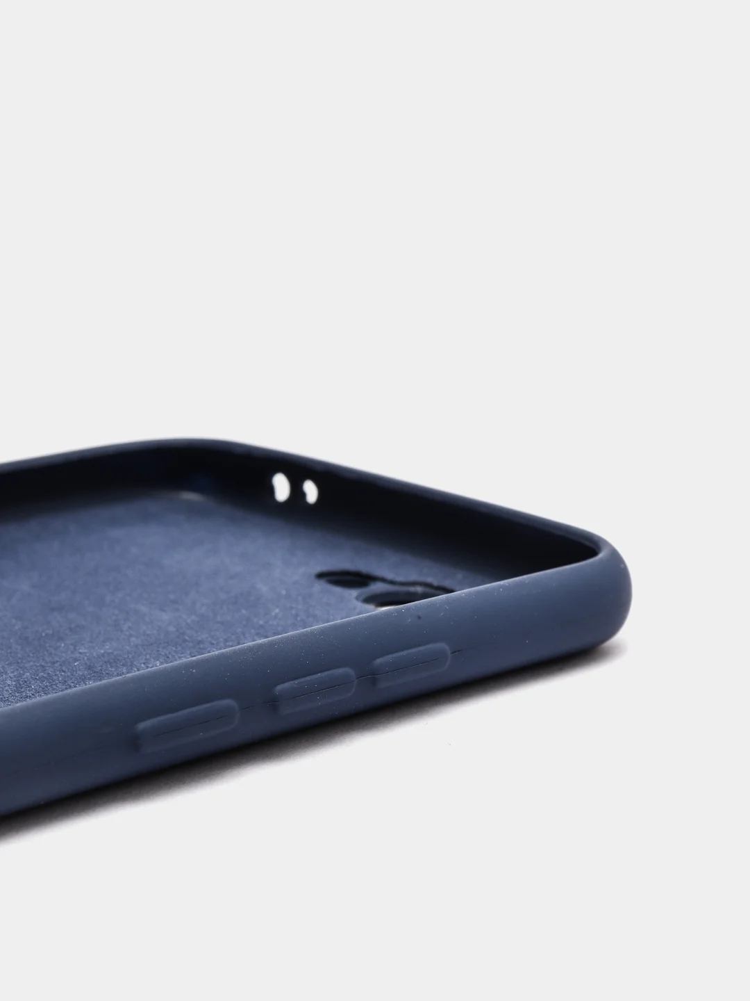 Темно-синий защитный силиконовый чехол Silicone Cover HONOR 10