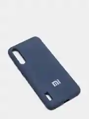 Темно-синий защитный силиконовый чехол Silicone Cover XIAOMI A3