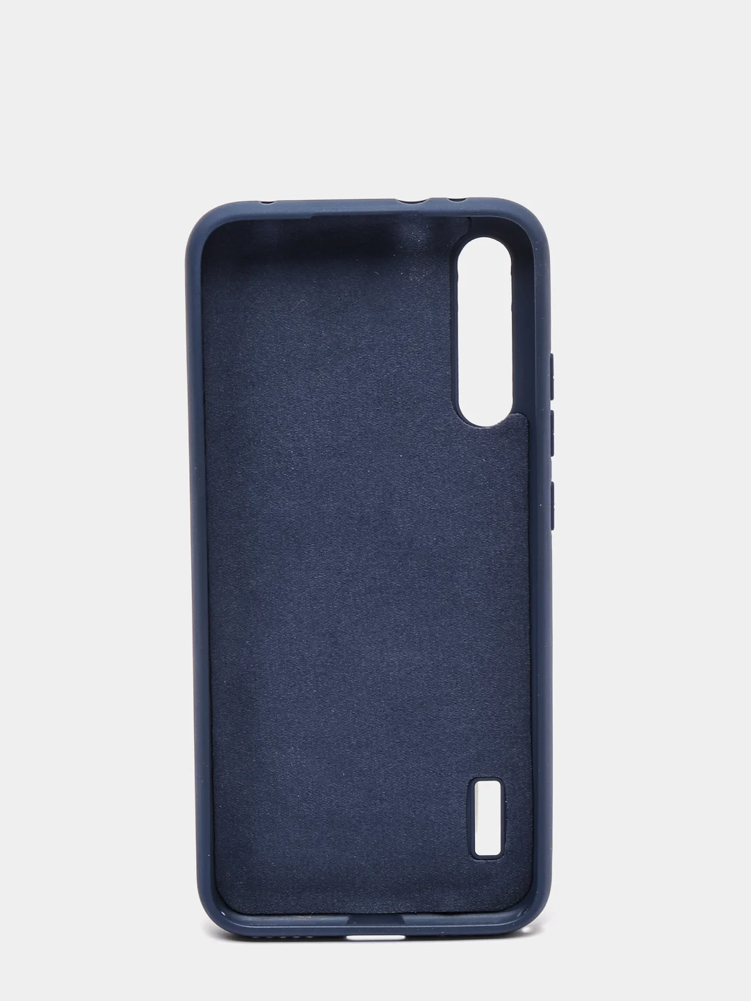 Темно-синий защитный силиконовый чехол Silicone Cover XIAOMI A3