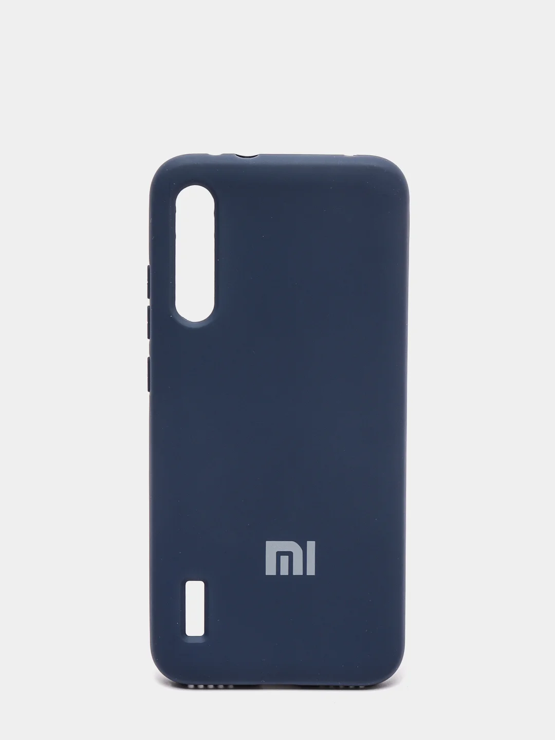 Темно-синий защитный силиконовый чехол Silicone Cover XIAOMI A3