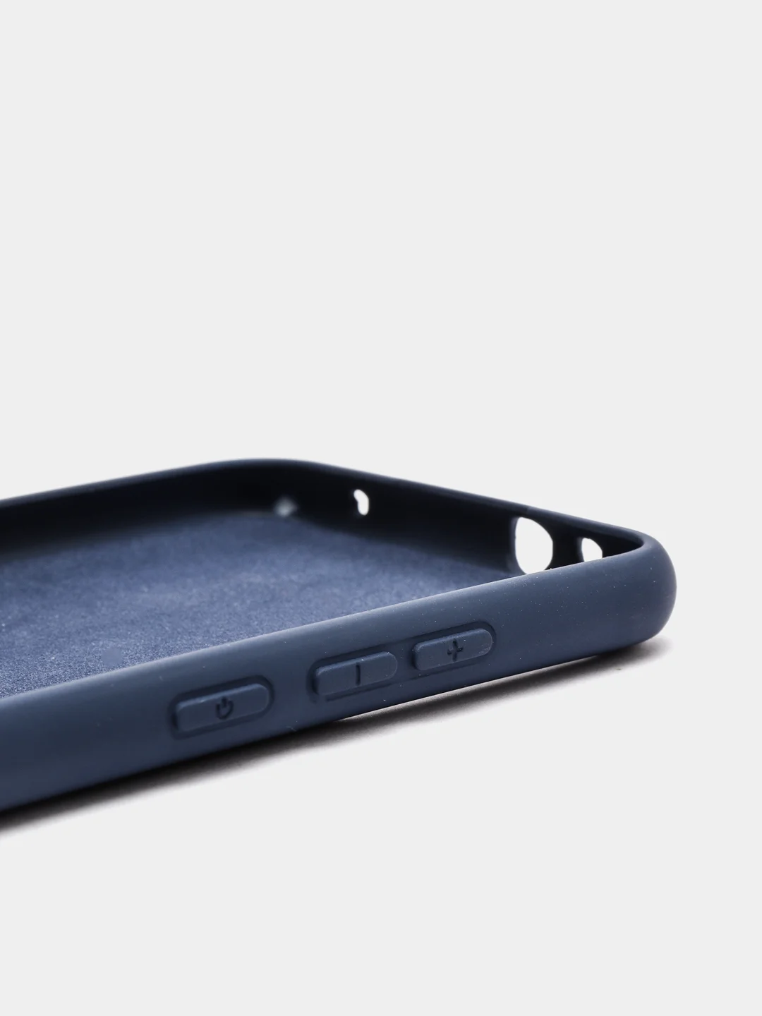 Темно-синий защитный силиконовый чехол Silicone Cover XIAOMI A3