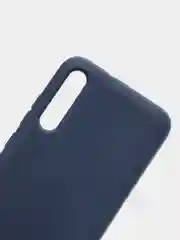 Темно-синий защитный силиконовый чехол Silicone Cover XIAOMI A3