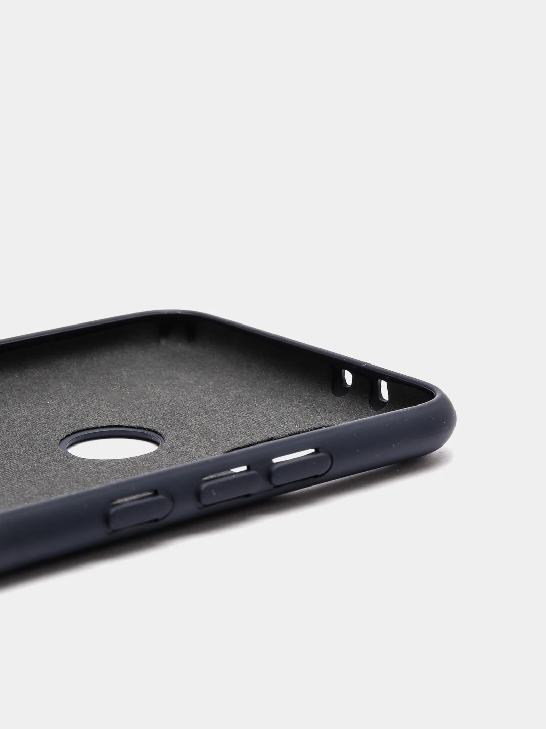 Синий меланж защитный силиконовый чехол Silicone Cover XIAOMI A2