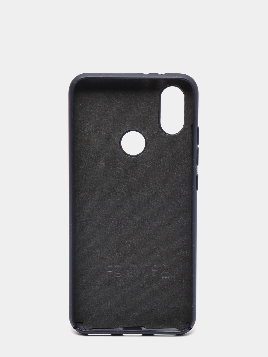 Синий меланж защитный силиконовый чехол Silicone Cover XIAOMI A2