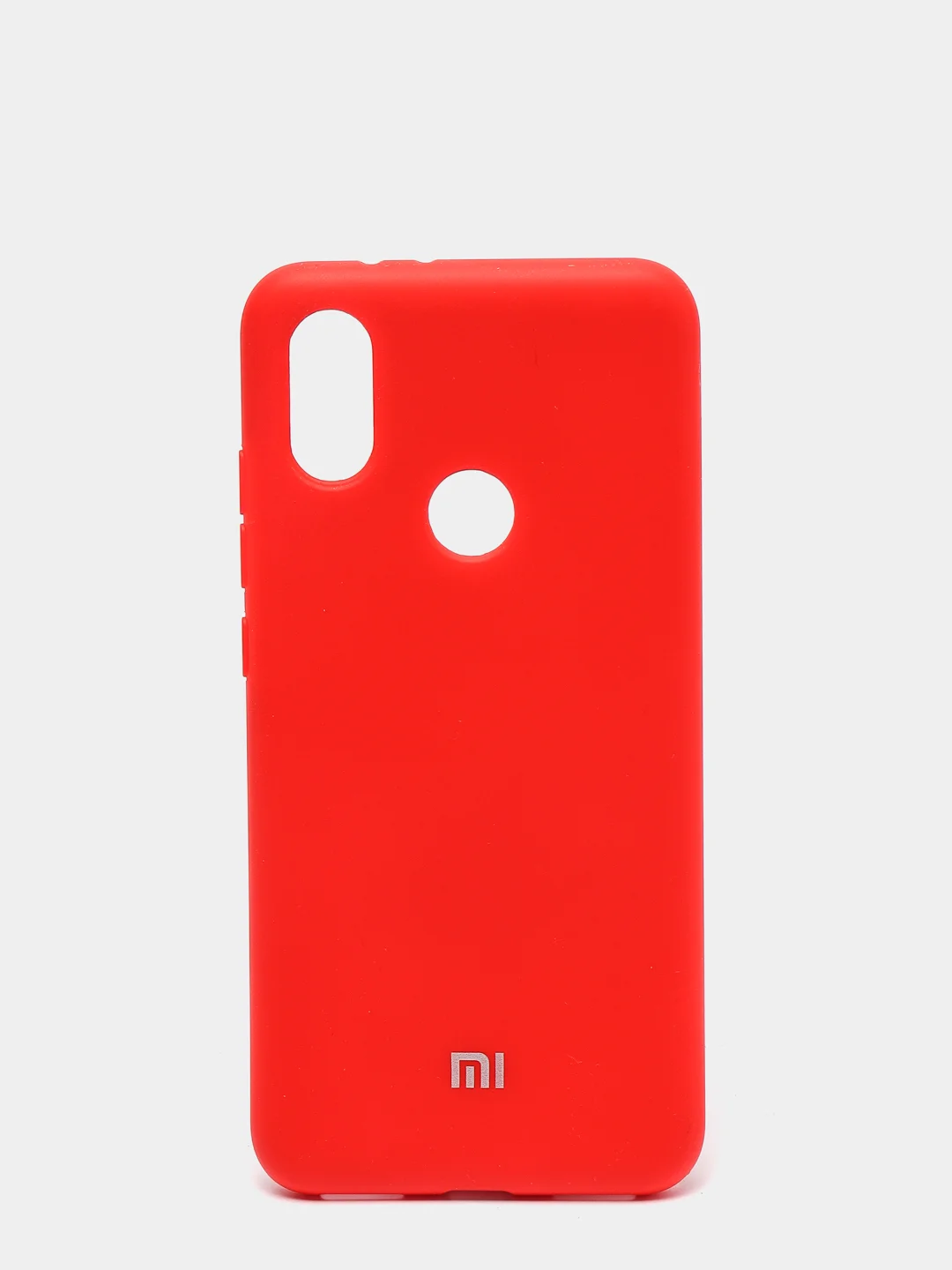 Алый защитный силиконовый чехол Silicone Cover XIAOMI A2