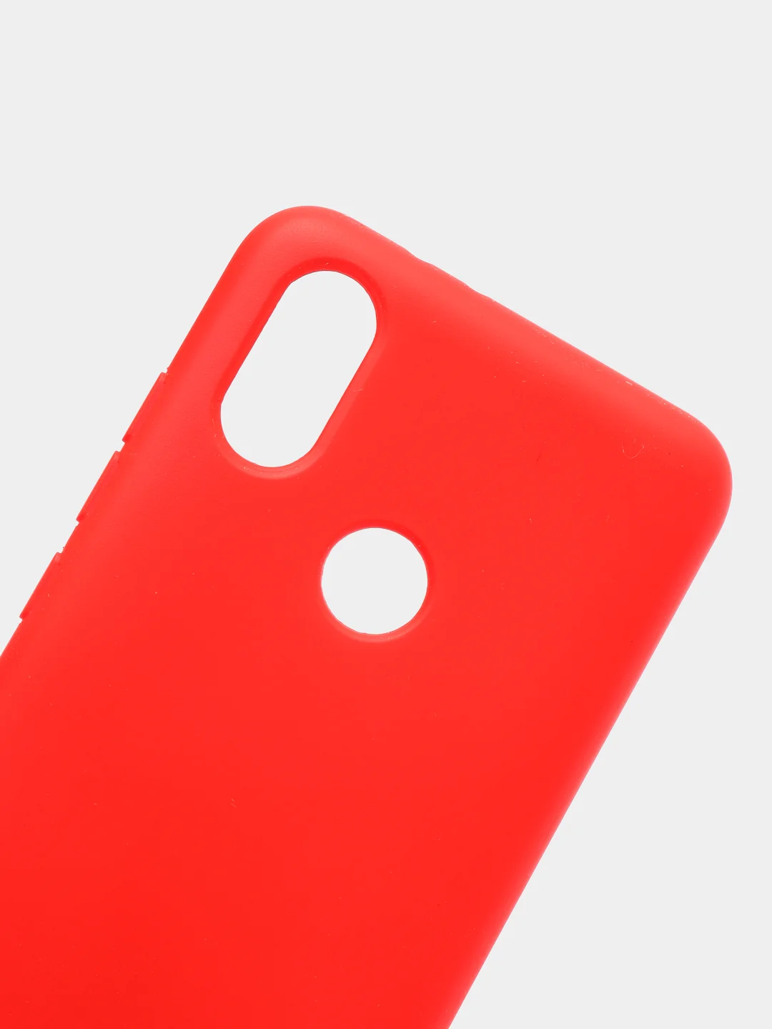 Алый защитный силиконовый чехол Silicone Cover XIAOMI A2