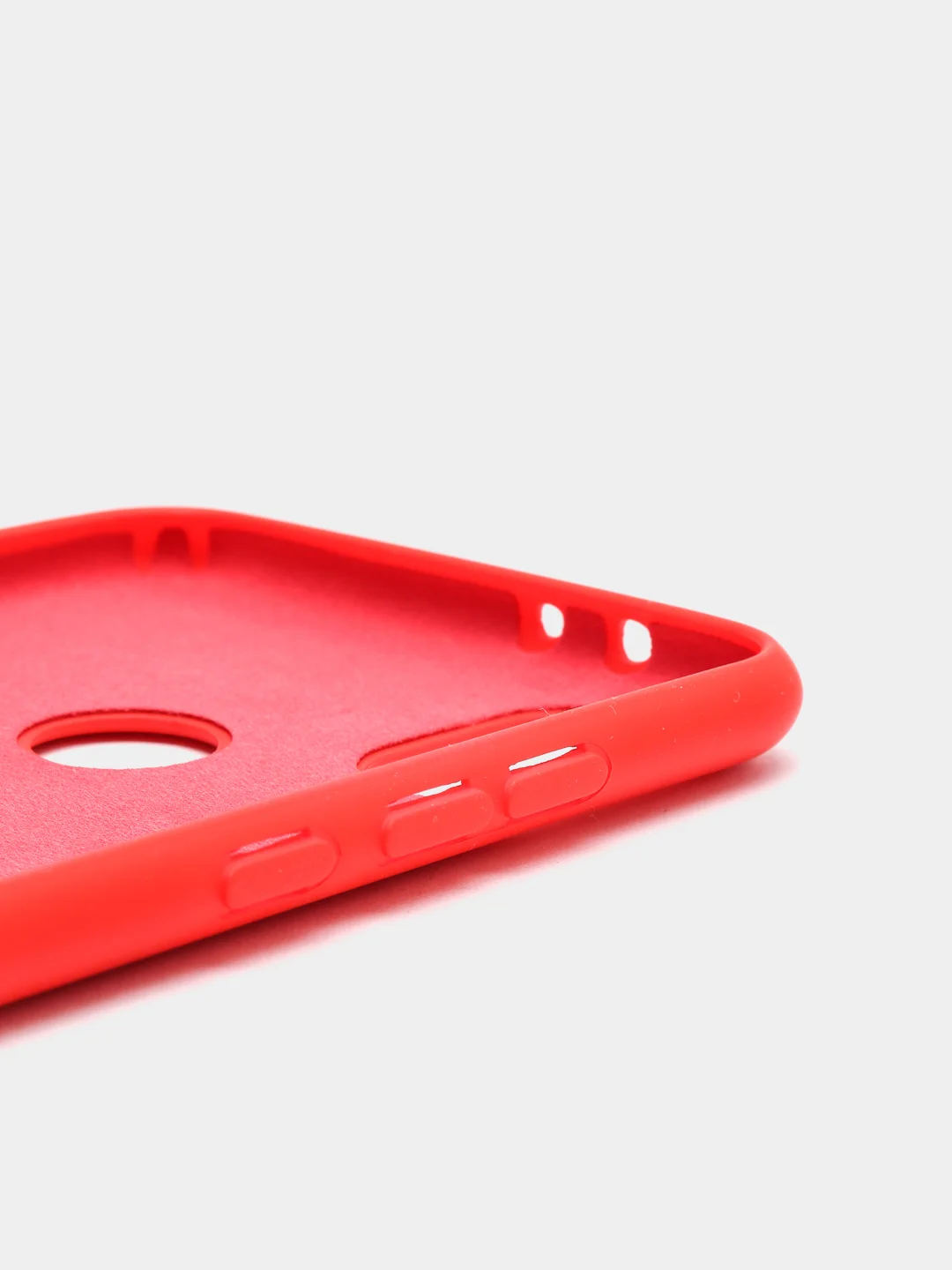 Алый защитный силиконовый чехол Silicone Cover XIAOMI A2