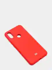 Алый защитный силиконовый чехол Silicone Cover XIAOMI A2
