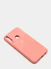 Кораллово-розовый защитный силиконовый чехол Silicone Cover HONOR 9C/ P 40 LITE E