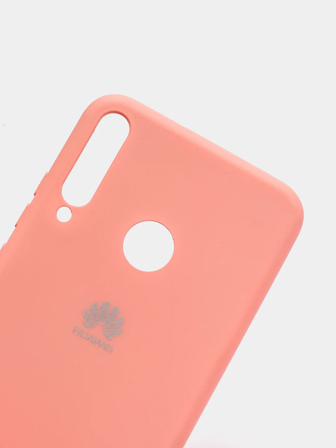 Кораллово-розовый защитный силиконовый чехол Silicone Cover HONOR 9C/ P 40 LITE E