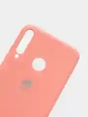 Кораллово-розовый защитный силиконовый чехол Silicone Cover HONOR 9C/ P 40 LITE E