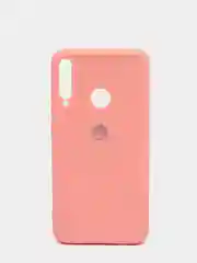 Кораллово-розовый защитный силиконовый чехол Silicone Cover HONOR 9C/ P 40 LITE E