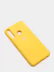 Желтый защитный силиконовый чехол Silicone Cover HONOR 9C/ P 40 LITE E