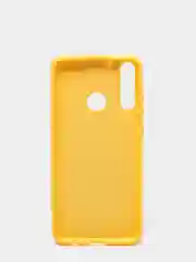 Желтый защитный силиконовый чехол Silicone Cover HONOR 9C/ P 40 LITE E