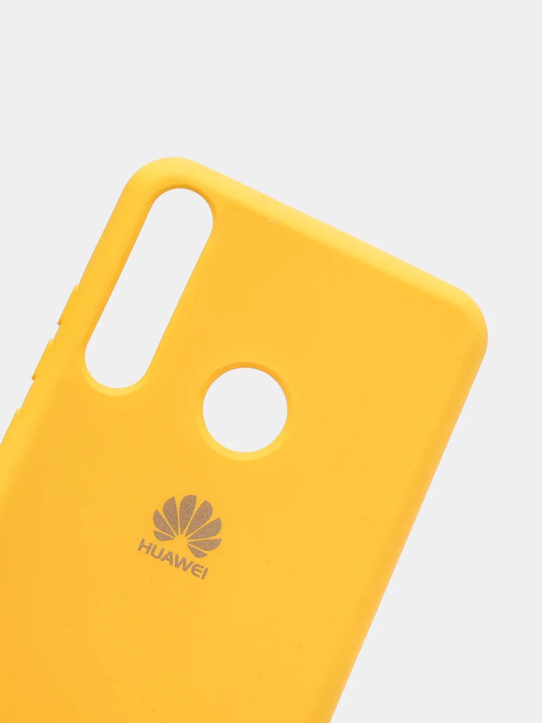 Желтый защитный силиконовый чехол Silicone Cover HONOR 9C/ P 40 LITE E