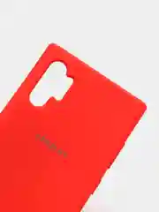 Красный защитный силиконовый чехол для Samsung Note 10 Pro
