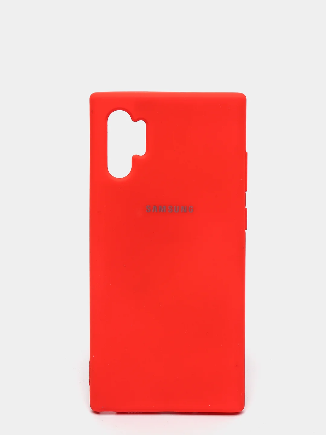 Красный защитный силиконовый чехол для Samsung Note 10 Pro