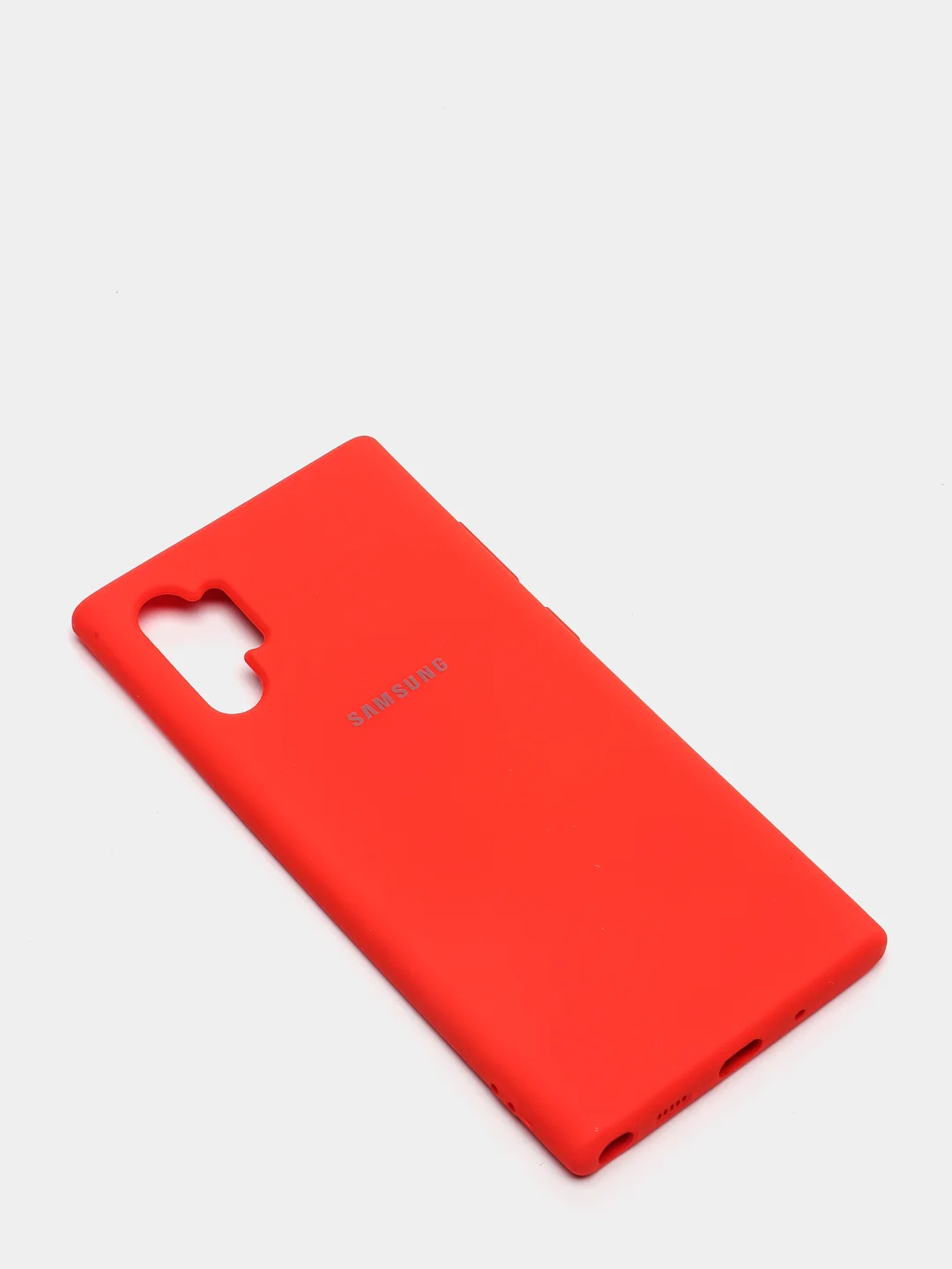 Красный защитный силиконовый чехол для Samsung Note 10 Pro