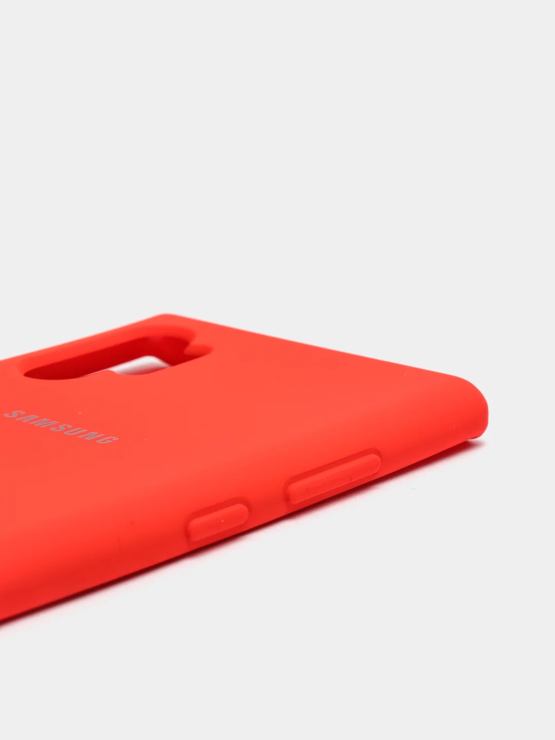 Красный защитный силиконовый чехол для Samsung Note 10 Pro