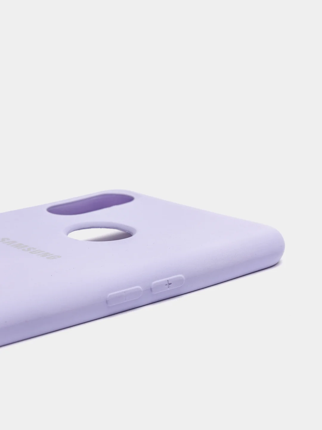 Лавандовый защитный силиконовый чехол Silikone Cover для Samsung A10S