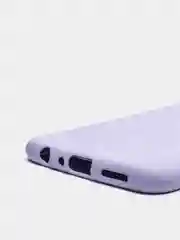 Лавандовый защитный силиконовый чехол Silikone Cover для Samsung A10S