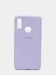 Лавандовый защитный силиконовый чехол Silikone Cover для Samsung A10S