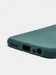 Тёмно-бирюзовый защитный силиконовый чехол Silicone Cover HONOR 9C/ P 40 LITE E