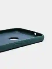 Тёмно-бирюзовый защитный силиконовый чехол Silicone Cover HONOR 9C/ P 40 LITE E