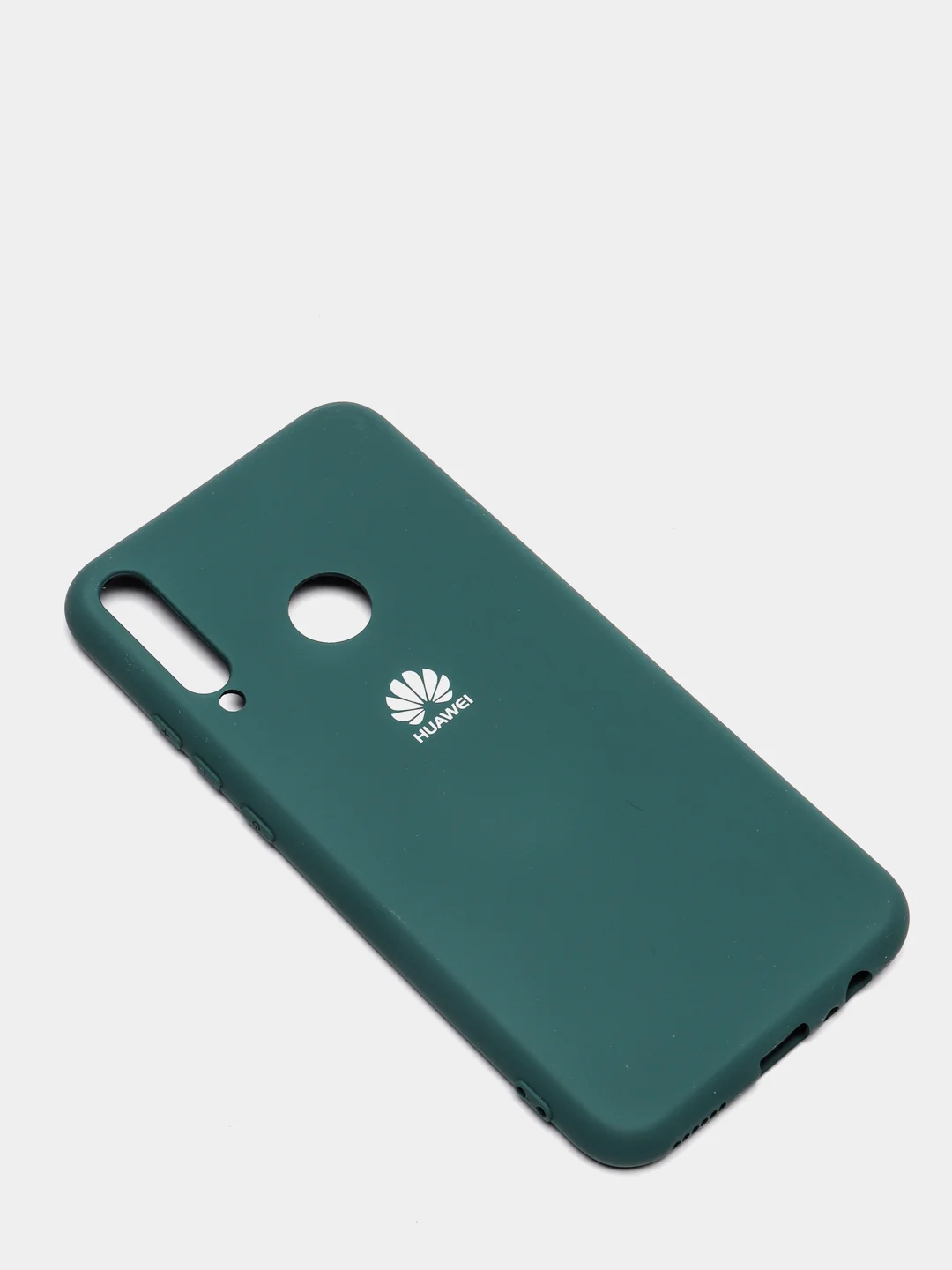 Тёмно-бирюзовый защитный силиконовый чехол Silicone Cover HONOR 9C/ P 40 LITE E