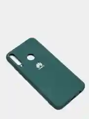 Тёмно-бирюзовый защитный силиконовый чехол Silicone Cover HONOR 9C/ P 40 LITE E