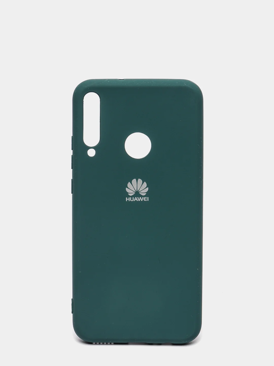 Тёмно-бирюзовый защитный силиконовый чехол Silicone Cover HONOR 9C/ P 40 LITE E