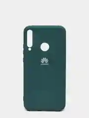 Тёмно-бирюзовый защитный силиконовый чехол Silicone Cover HONOR 9C/ P 40 LITE E