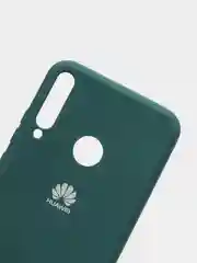 Тёмно-бирюзовый защитный силиконовый чехол Silicone Cover HONOR 9C/ P 40 LITE E