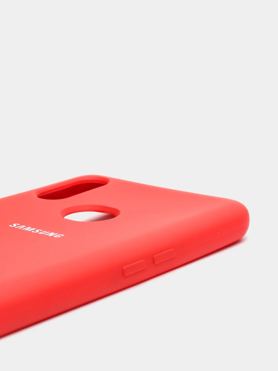 Красный защитный силиконовый чехол Silikone Cover для Samsung A10S